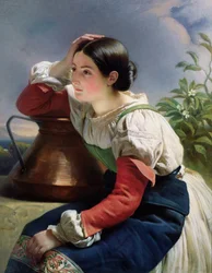 Jeune Italien au puits, c.1833-34